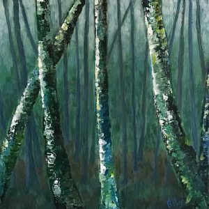 Seeking the Forest by Barbara Page, East Hants Nova Scotia Artist